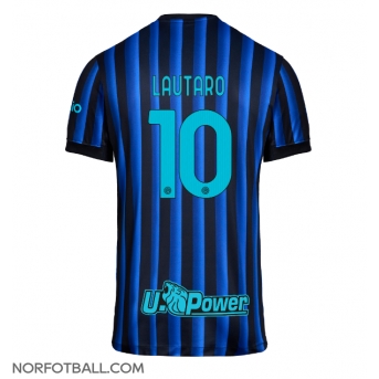 Billige Fotballdrakt Inter Milan Lautaro Martinez #10 Replika Hjemmedrakt 2025-26 Kortermet